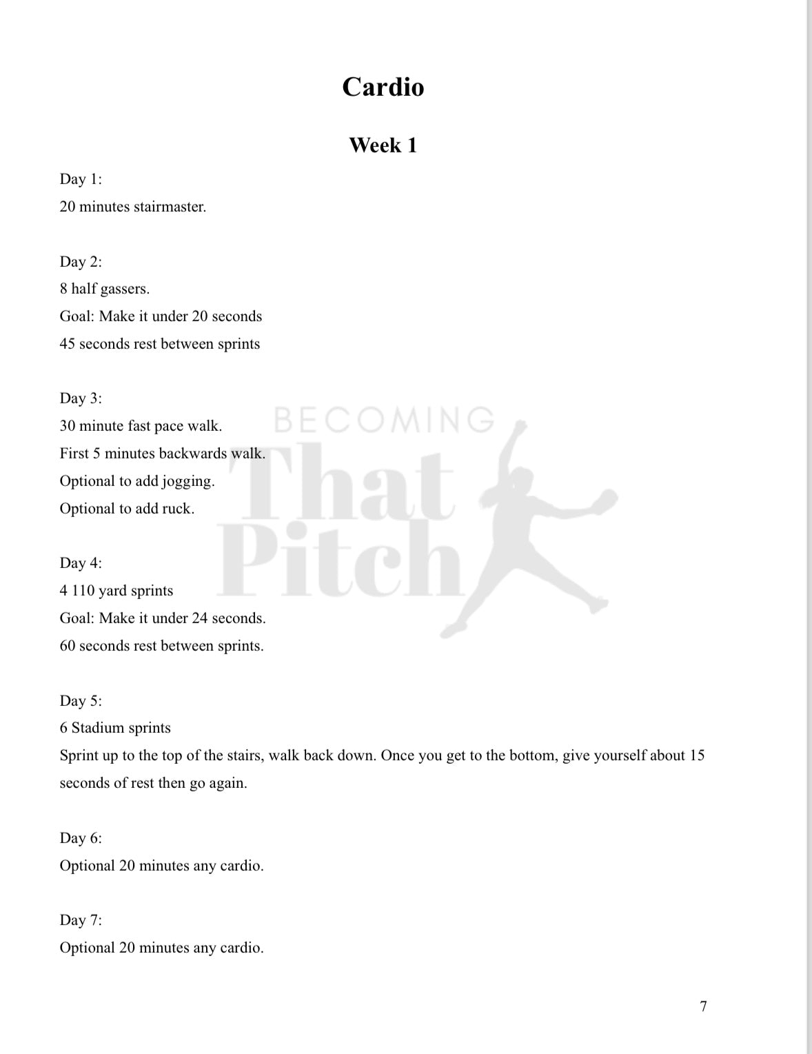 13 Week Pitching Training Guide for the Offseason (for all pitching levels) E-BOOK