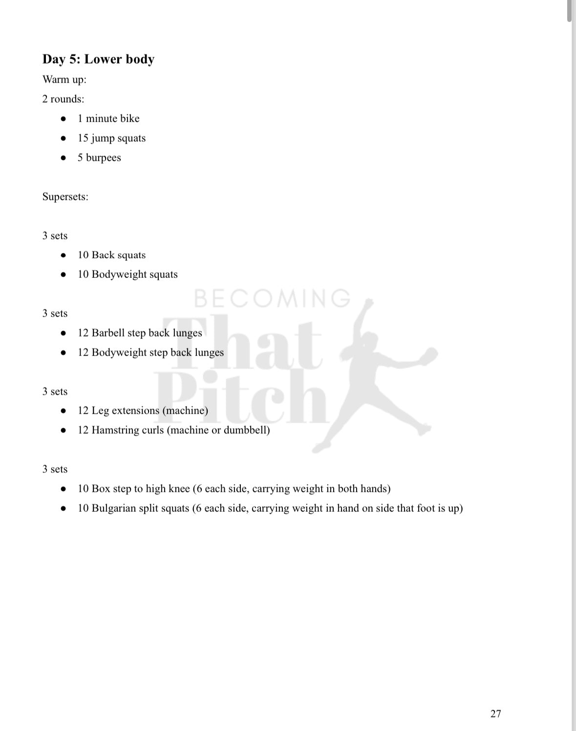 13 Week Pitching Training Guide for the Offseason (for all pitching levels) E-BOOK